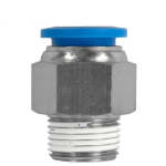AirCraft Pu Hose Fitting Straight Stud 12MM-3 8" M