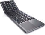 Bluetooth Foldable Keyboard With Touchpad Magnetic Rechargeable & Ultra-slim