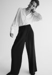 Wide Trousers - Black