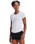 Women's Ua Streaker Run Short Sleeve - White Md