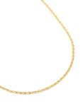 Waterproof Gold Plated Stainless Steel Large Bubble Letter A Cord Necklace