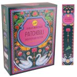 Indian Heritage Patchouli High Perfume Incense Sticks Value Pack - Earthy Musky Botanical Fragrance For Aromatherapy Stress Reli