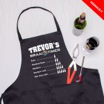 Braai Timer – Personalised Braai Apron
