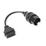 OBD2 Adapter Cable 38 Pin To 16 Pin OBD2 Adapter Connector Diagnostic Cable Car Repair Connector Diagnostic Tool Car Extension A