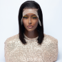 The San Hair Straight Peruvian Bob Wig 13X4