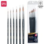 Paint Brush Set 6PCS Size 2 4 6 8 10 High Quality Nylon – 73892
