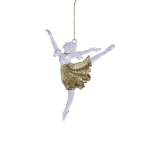 Plastic Ballerina With Leg In The Air And A Skirt 3X14X14CM