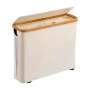 Toilet Paper Storage Basket With Lid Large Capacity Breathable Collapsibles