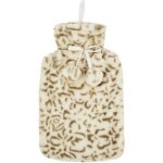 Clicks Hot Water Bottle Cream Leopard