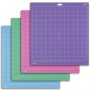 3/4/5/6/10PCS Cutting Mat For Cricut Maker 3/MAKER/EXPLORE 3/AIR 2/AIR/ONE 12X12INCH Standardgrip Lightgrip Stronggrip Fabricgrip Multiple Adhesive Sticky Quilting Cricket Cutting Mats For Cricut