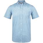 Mens Short Sleeve Edinburgh Shirt Blue