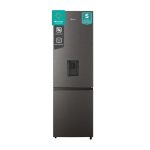 Hisense 263L Fridge Freezer With Water Dispenser Black Mirror – H370BMIBWD