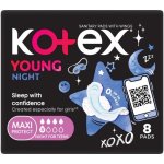Kotex Young Sanitary Pads Maxi Night 8S