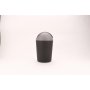 Dustbin With White Lid Plastic Sensea Steppie Grey 5L