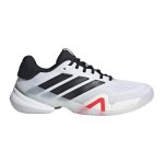 Adidas Barricade 14 Men's Tennis Shoes - Cloud White Lucid Red