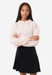 2-PIECE Sweatshirt And Skirt Set - Pink Black