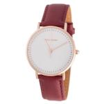 Womens Red Leather Strap