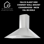 Falco Slant Side Chimney Wall Mount Cookerhood - 90CM FAL-90-55SLS