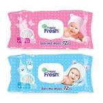 Wet Wipes Pkt 72