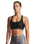 Women's Armour Mid Crossback Sports Bra - BLACK-001 / XL