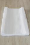 White Cotton Changing Mat Cover - Changing Mat Cover & Inner