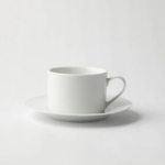 Galateo - Super White Rim Cup & Saucer Set Of 4