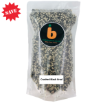 Ib Split Black Lentils 1KG Crushed Black Urad Dal With Skin - 1KG