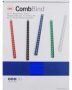 Rexel Combbind 21 Loop Pvc Binding Combs 12MM Box Of 100 Red