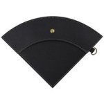 Coffee Accessories Leather Coffee Filter Paper Storage Black