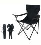 Folding Camping Chair Armrest Fishing Chair With Cup Holder For Outdoor