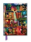 Aimee Stewart: Treasure Hunt Bookshelves Foiled Journal Notebook Blank Book New Edition