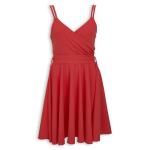 Cherry Red Strappy MINI Dress