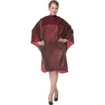 Olivia Garden Chic All Purpose Chemical Cape Burgundy Hooks
