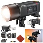 Godox AD800PRO 800WS Outdoor Flash Strobe Monolight Ttl 1 8000 Hss 2.4G Wireless Flash 0.01-1.5S Recycle 40W LED Lamp 300 Full P