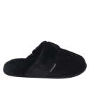 Ladies Hush Puppy Lunara Push In Slipper - 8 Black