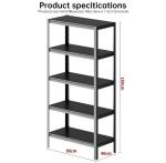 5-TIER Heavy Duty Adjustable Metal Shelving Unit