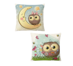 Throw Cushion pillow Cover Set Of 2 - Owl Baby - 45CMX45CM