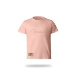 Girls T-Shirt Printed Light Pink Cansa Tee - 9 To 10