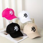 Chic Embroidered Baseball Cap For Women - Adjustable Lightweight Polyester Dad Hat With Buckle Closure - Perfect For Back To Sch