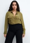 Plus Shirt Massima - Beige & Khaki