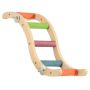 Pet Wooden Climbing Bird Cage Step Ladder - 32CM