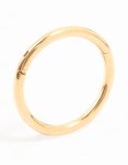 Goldair Gold Plated Surgical Steel Fine Clicker Ring 7MM