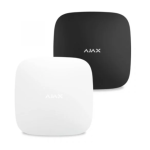 Ajax Wireless Indoor Home Siren Black white