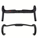 Kocevlo Carbon Fiber Bicycle Handlebar - Lightweight And Durable Bent Bar For Reduced Resistance And Enhanced Performance - 31.8