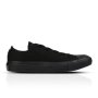 Converse Men's Chuck Taylor All Star Monochrome Low Black Sneaker