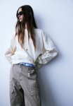 Embroidered Sweatshirt - White