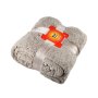 Heat Holder Plush Throw Moon Rock