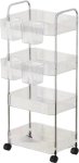 BS117 Crystal Kitchen Trolley