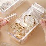 20PCS Anti-oxidation Jewelry Organizer Set - Portable Transparent Storage Bags For Earrings Rings & Necklaces - Ideal Gift For M