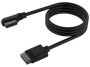 Corsair Icue Link Cable 1X 600MM With Straight/slim 90 Connectors Black